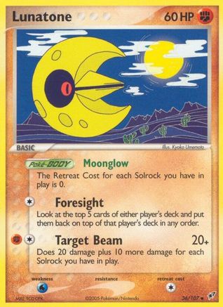 Lunatone (036) - D  - Uncommon