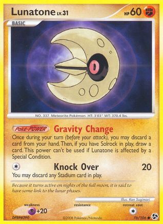 Lunatone (076) - GE  - Common