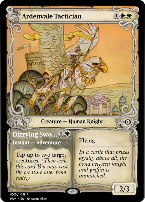Ardenvale Tactician // Dizzying Swoop (PRM-78790) - common - Foil