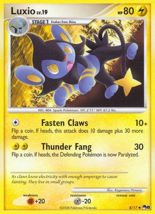 Luxio (008) - PS8  - Uncommon - Holofoil