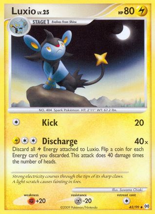 Luxio (043) - A  - Uncommon