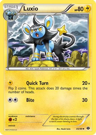 Luxio (45) (045) - ND  - Uncommon
