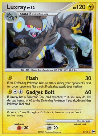 Luxray (005) - A  - Holo Rare - Holofoil