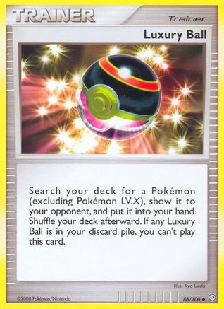 Luxury Ball (086/100) - S  - Uncommon - Reverse Holofoil