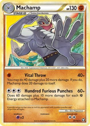 Machamp (026) - T  - Rare