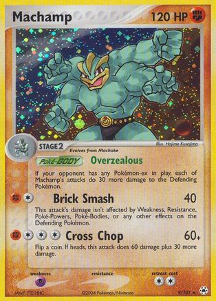 Machamp (009) - HL  - Holo Rare - Reverse Holofoil