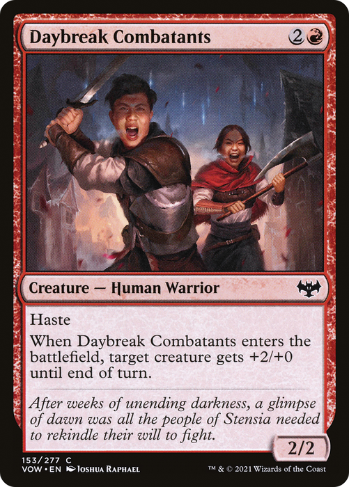 Daybreak Combatants (VOW-153) - common