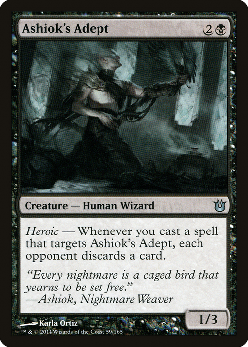 Ashiok's Adept (BNG-059) - uncommon