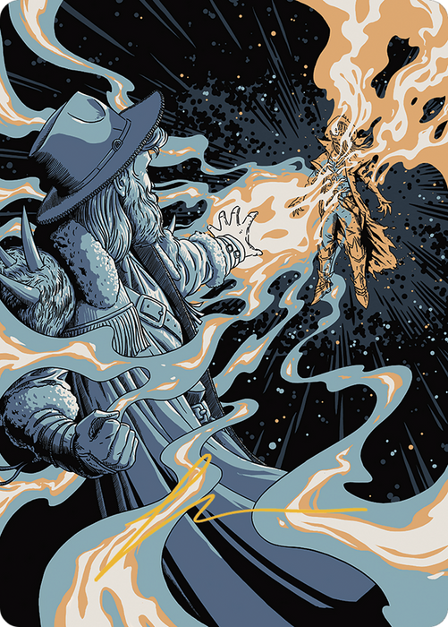 Mana Drain // Mana Drain (AOTJ-039) - common (Borderless) - Foil