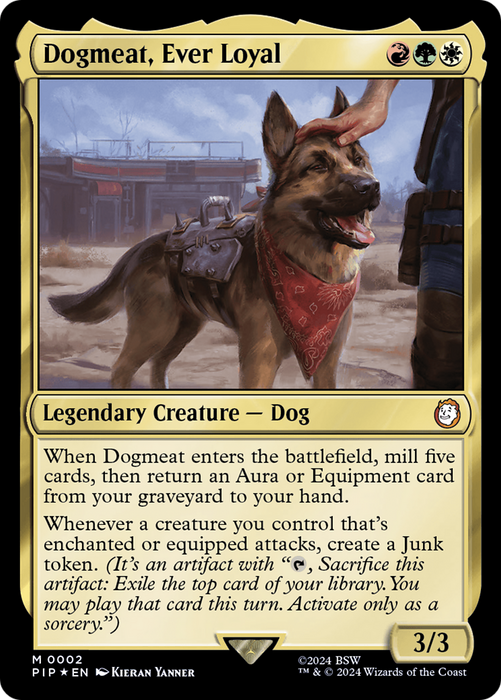 Dogmeat, Ever Loyal (PIP-002) - mythic - Foil