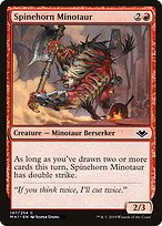 Spinehorn Minotaur (MH1-147) - common