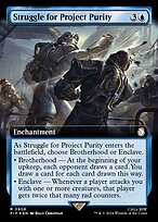 Struggle for Project Purity (PIP-908) - rare: (Extended Art) - Foil