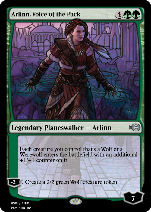 Arlinn, Voice of the Pack (PRM-77973) - uncommon