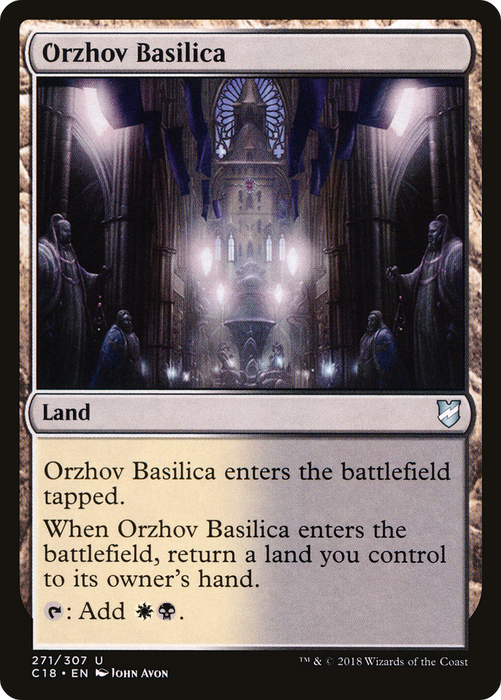 Orzhov Basilica (C18-271) - uncommon