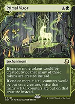 Primal Vigor (WOT-059) - rare: (Showcase) (Borderless)