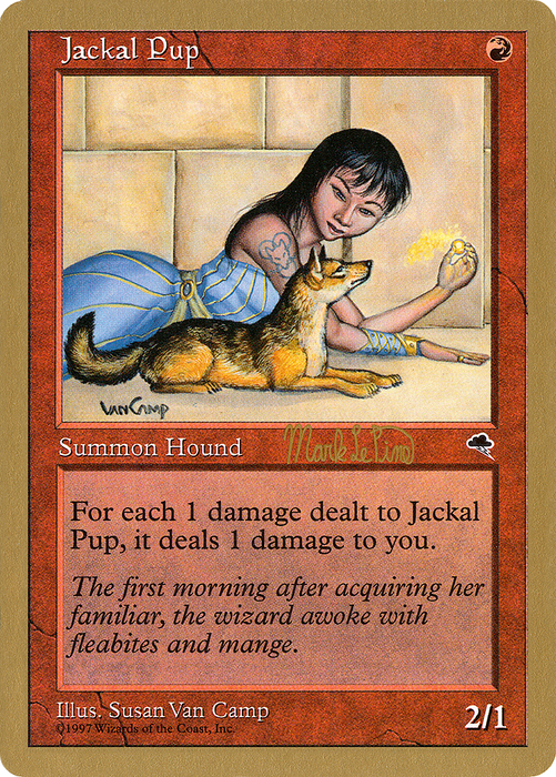 Jackal Pup (WCD-MLP183) - uncommon