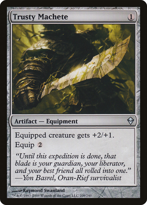 Trusty Machete (ZEN-209) - uncommon - Foil