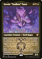 Henzie "Toolbox" Torre (NCC-187) - mythic - Etched Foil