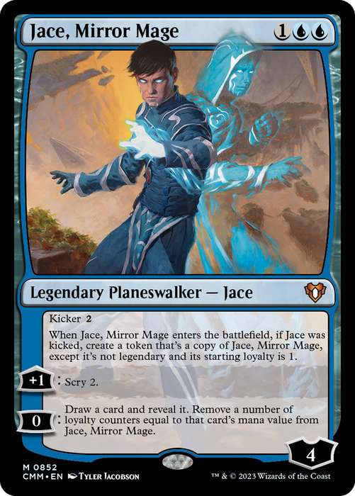 Jace, Mirror Mage (CMM-852) - mythic