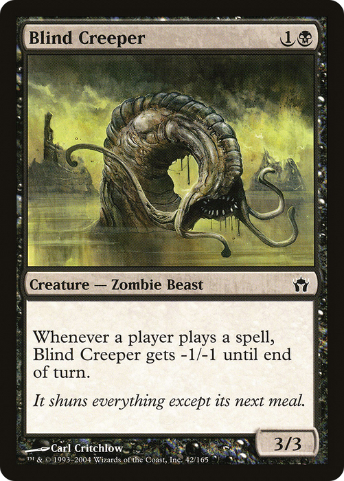 Blind Creeper (5DN-042) - common - Foil