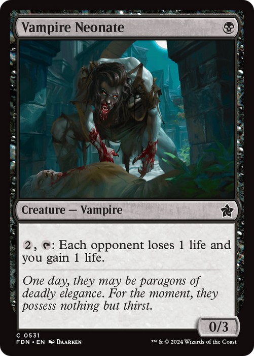 Vampire Neonate (FDN-531) - common