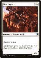 Fencing Ace (CMR-021) - uncommon