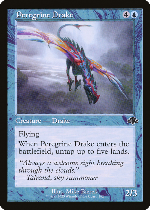 Peregrine Drake (DMR-292) - common