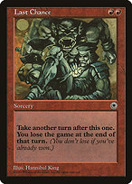 Last Chance (POR-136) - rare