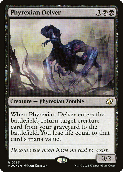 Phyrexian Delver (MOC-263) - rare