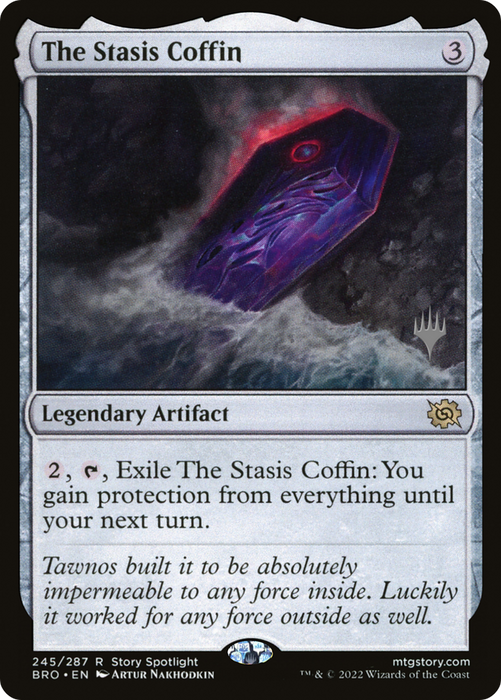The Stasis Coffin (PPBRO-245P) - rare - Foil