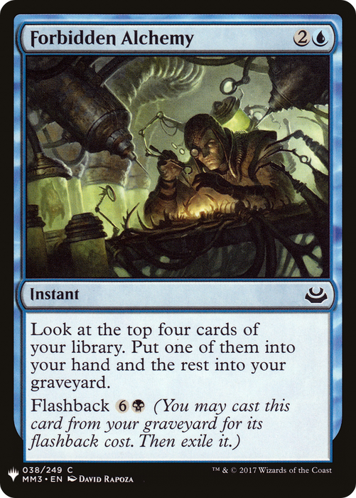 Forbidden Alchemy (LIST-MM3-38) - common