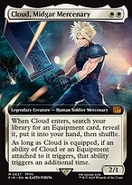 Cloud, Midgar Mercenary (Extended Art) (FIN-427) - mythic - Foil