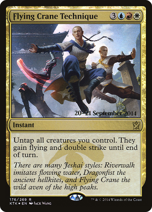 Flying Crane Technique (PRE-176S) - rare - Foil