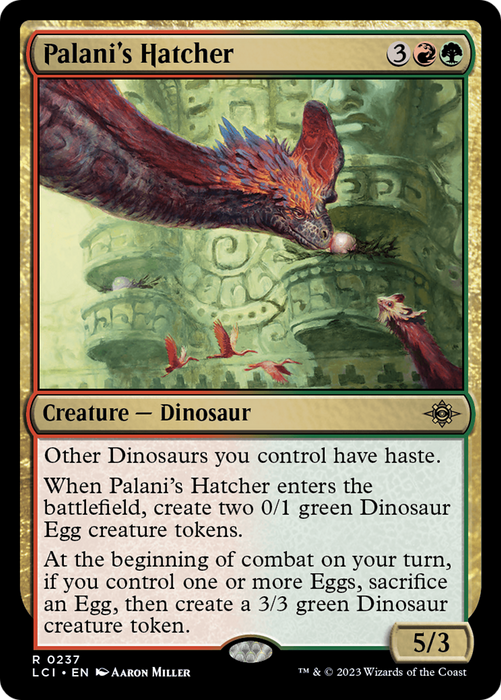 Palani's Hatcher (LCI-237) - rare