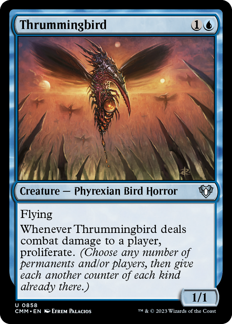 Thrummingbird (CMM-858) - uncommon