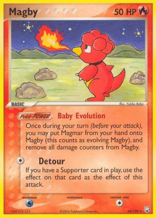 Magby (024) - TRR  - Rare - Reverse Holofoil