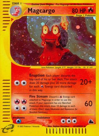 Magcargo (H16) (H16) - S  - Holo Rare - Holofoil
