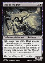 Fear of the Dark (DSK-098) - common: (enchantment) - Foil