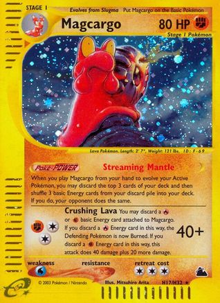 Magcargo (H17) (H17) - S  - Holo Rare - Holofoil