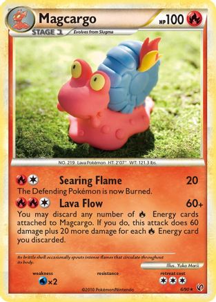 Magcargo (006) - U  - Holo Rare - Holofoil