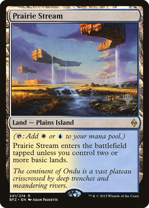 Prairie Stream (PPKHM-241P) - rare - Foil