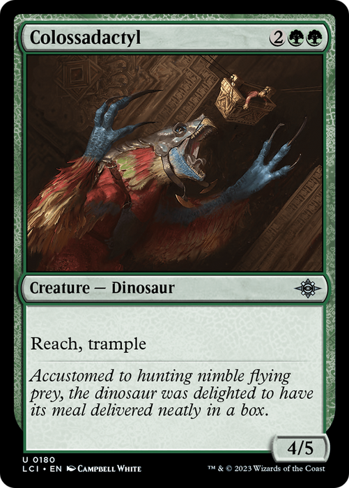 Colossadactyl (LCI-180) - uncommon - Foil