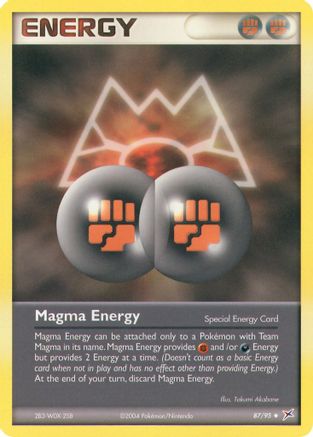 Magma Energy (087) - TMVTA  - Uncommon