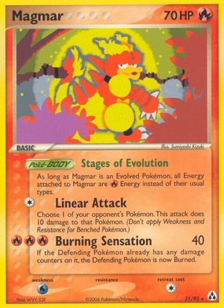 Magmar (021) - LM  - Rare