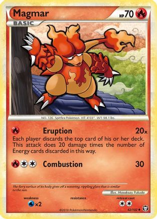 Magmar (042) - T  - Uncommon