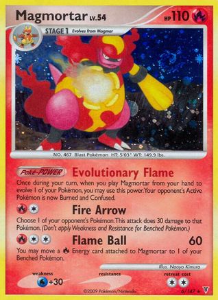 Magmortar (006) - SV  - Holo Rare - Holofoil