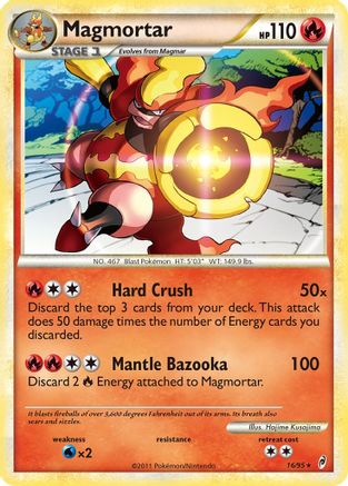 Magmortar (016) - COL  - Holo Rare - Holofoil