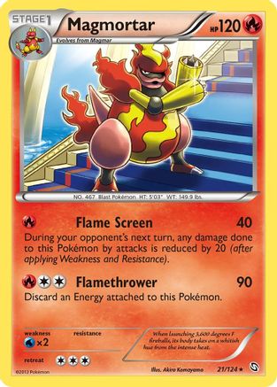 Magmortar (021) - DE  - Rare