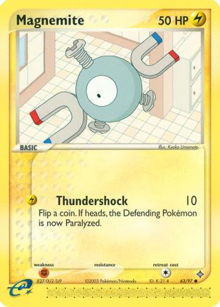 Magnemite (063/97) - D  - Common