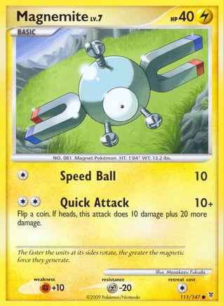 Magnemite (111) - SV  - Common